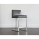 Dean 35.5 inch Stainless Steel / Cantina Magnetite Counter Stool